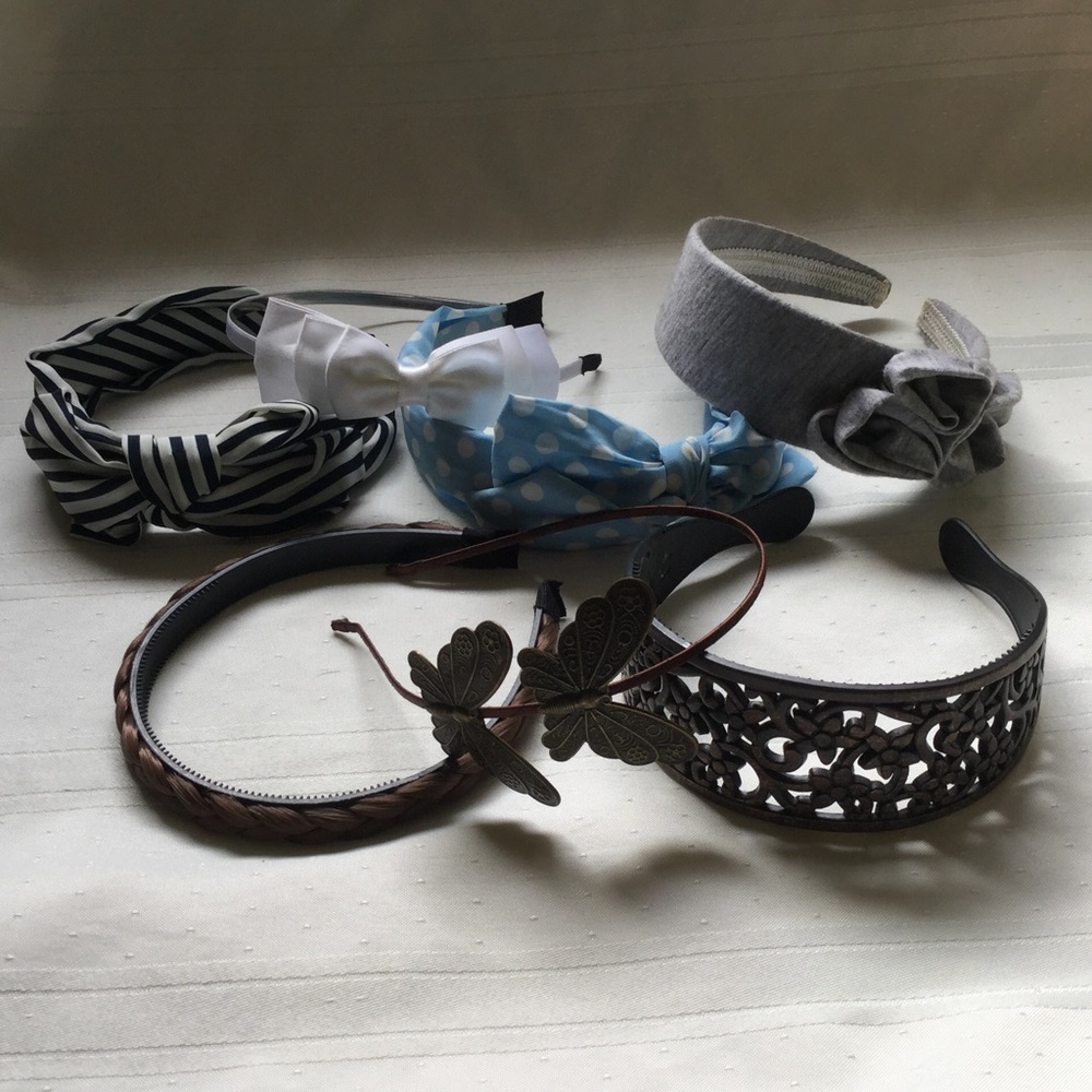 Lot of 7 Headbands - Avon - Claire's - More