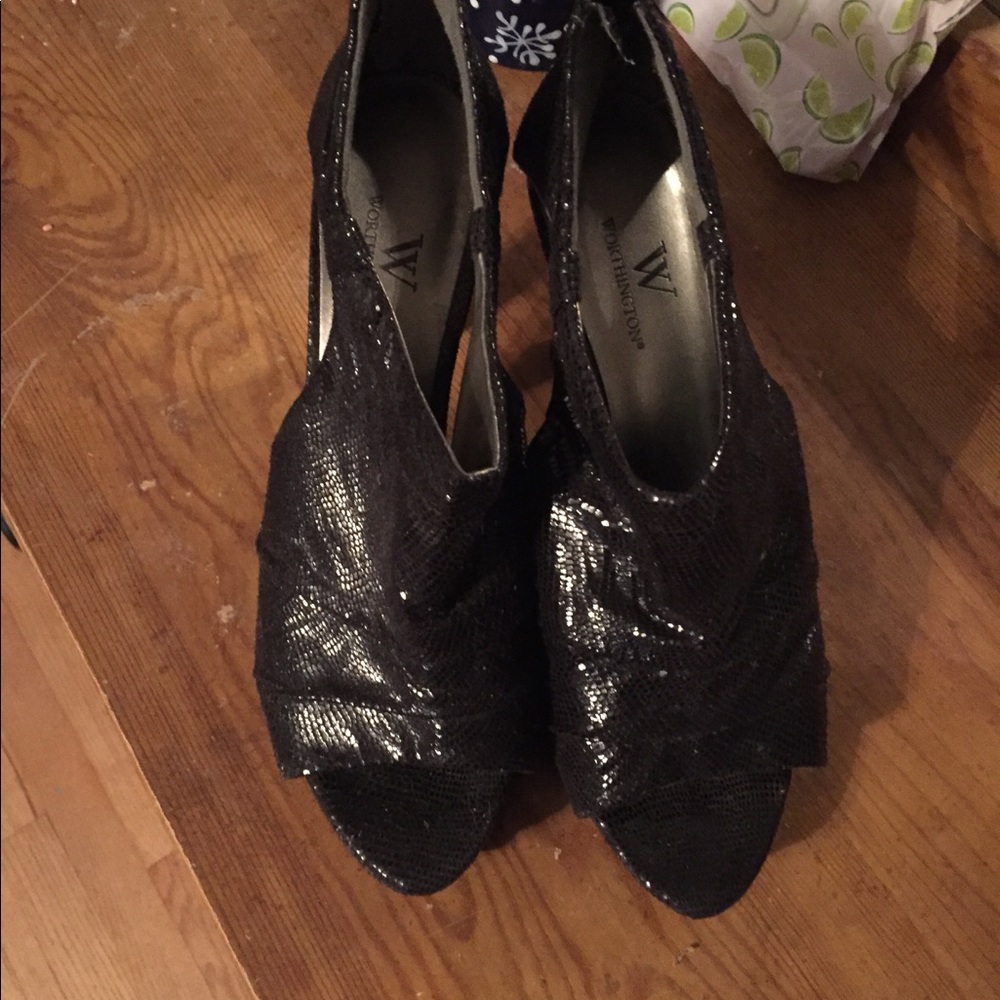 Black heels