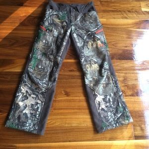 Youth Storm Under Armour camo pants