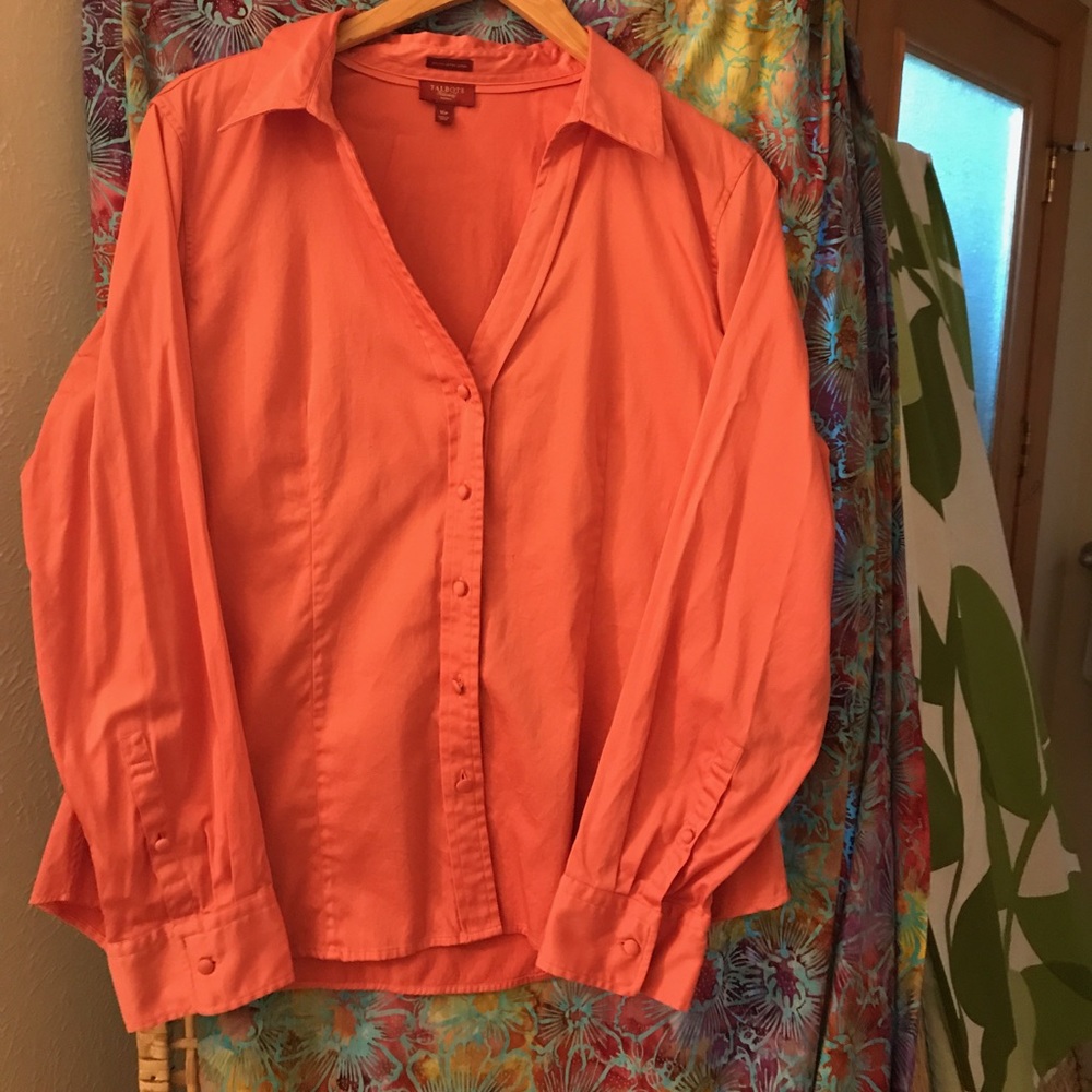 Talbots blouse. 16p $15.