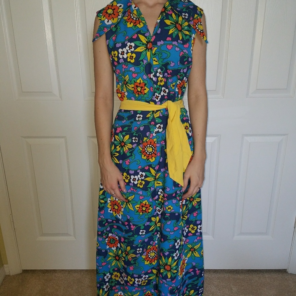 Retro 70's dress