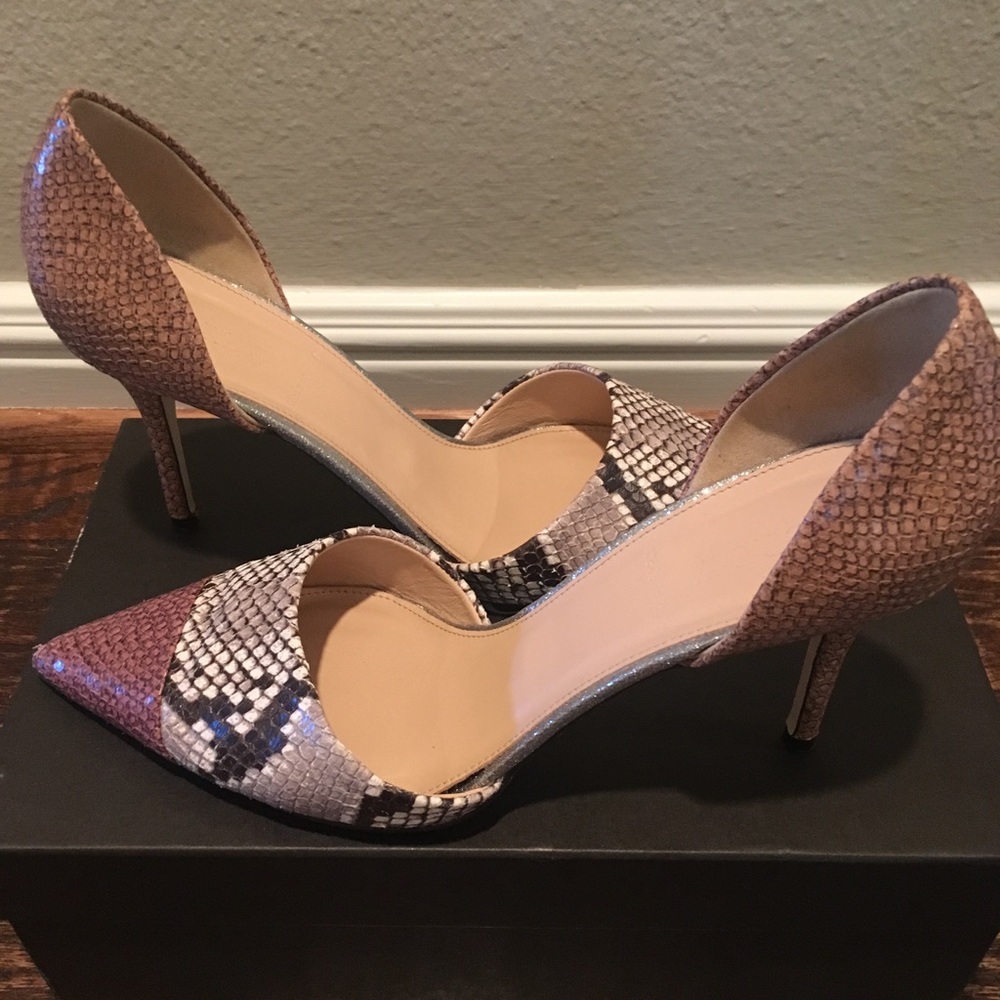 J.Crew Elsie D'orsay pumps.