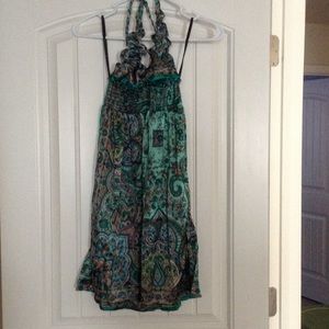 Colorful beach coverup