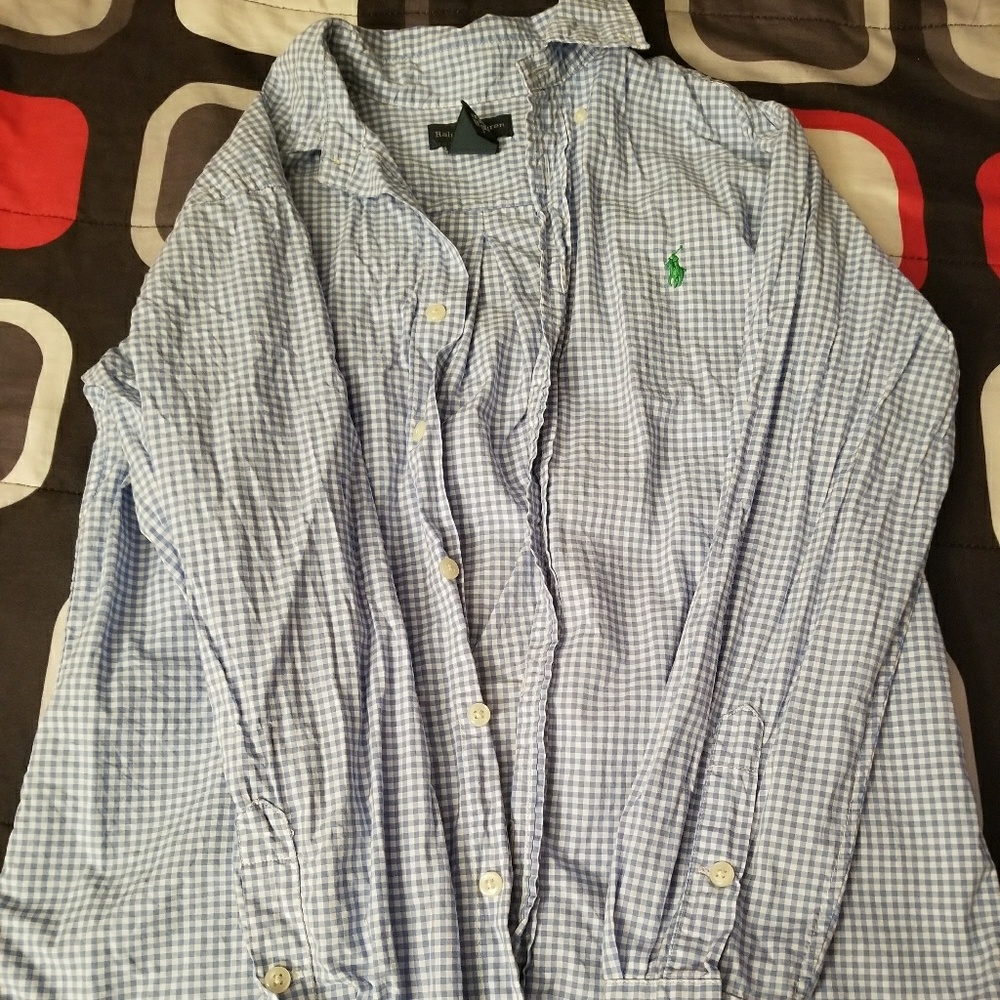Polo button up shirt