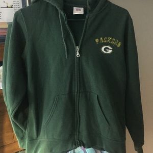 Green Bay Packers Zip Hoodie