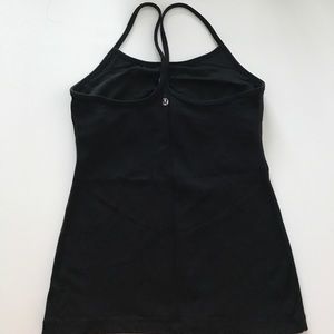 Lululemon Power Y Tank in Black size 6