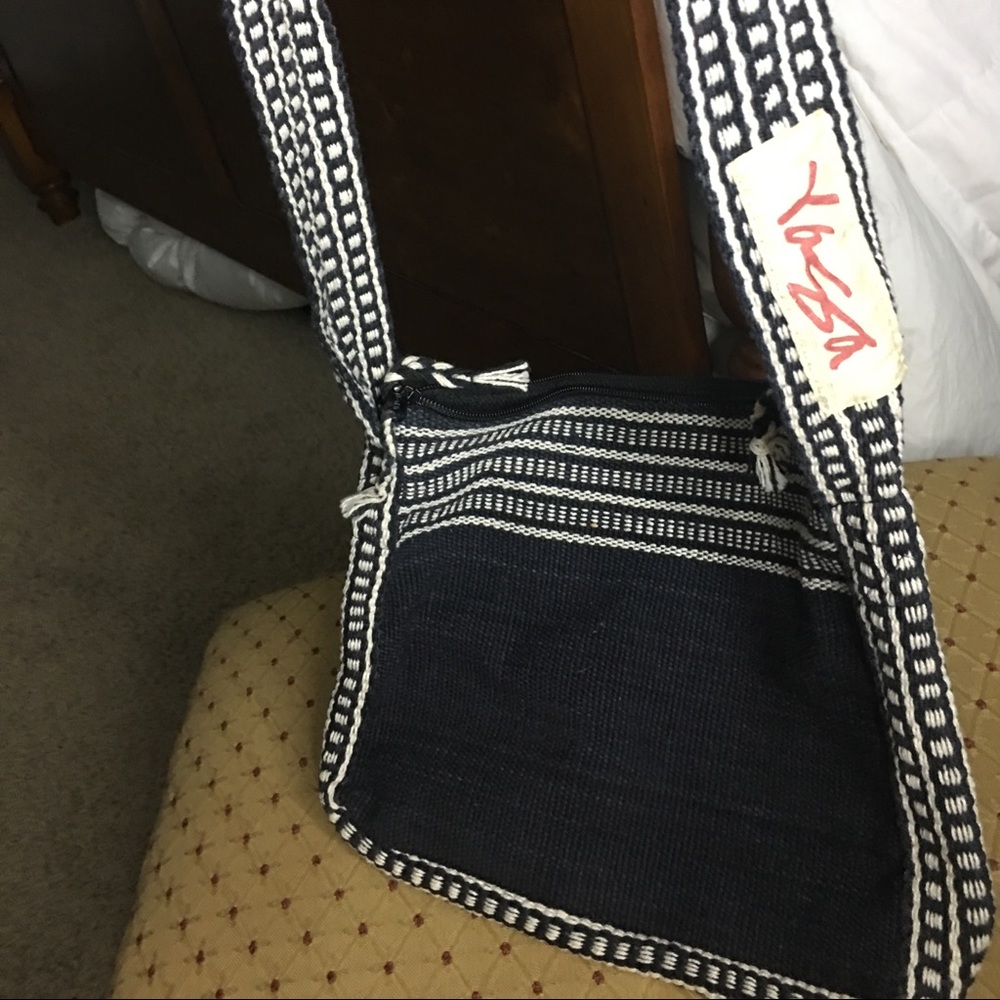 Yoga cross body purse