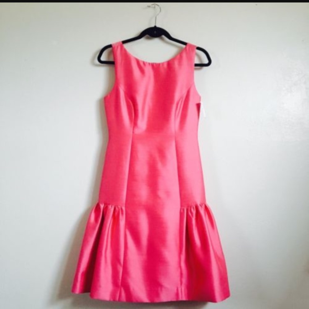 Milly To The Nines Drop Waist Pink Dress 12