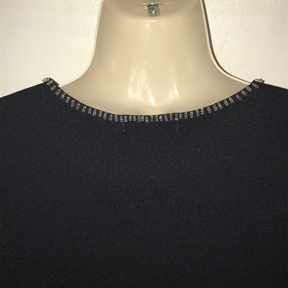 Dress Barn Beaded Sweater Tank M - Picture 4 of 7