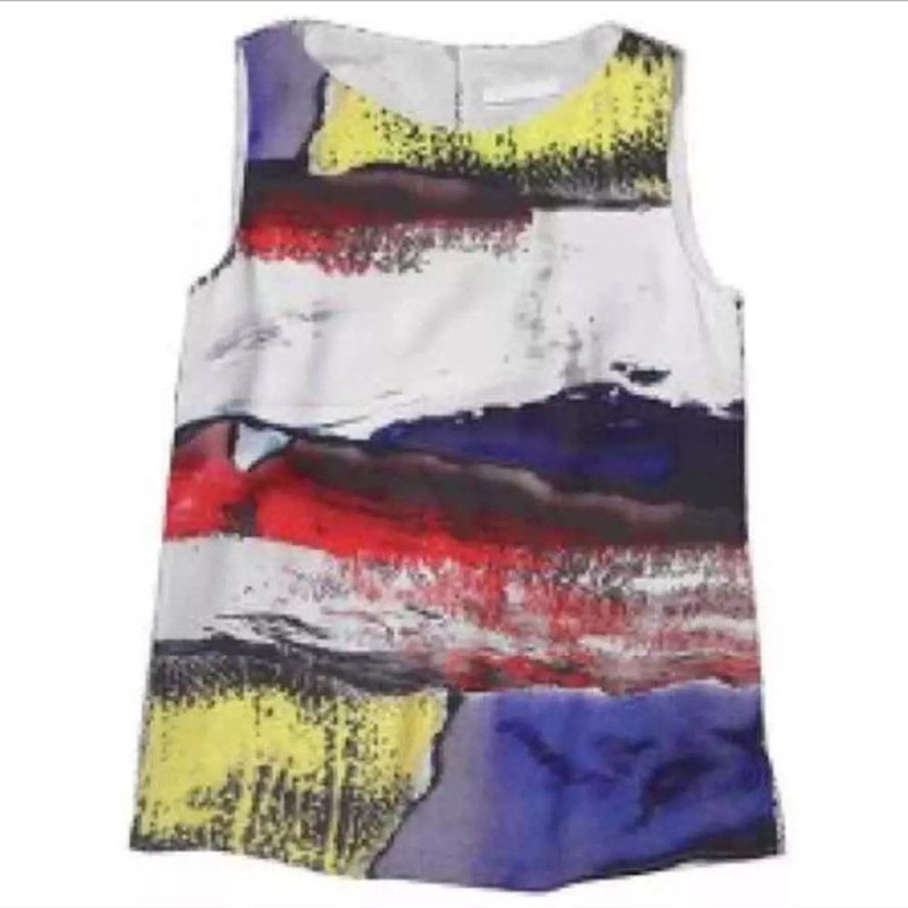 Hugo Boss Abstract Painting Top - Picture 2 of 8