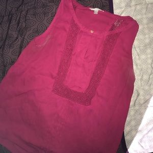 Charming Charlie Medium Sheer tank