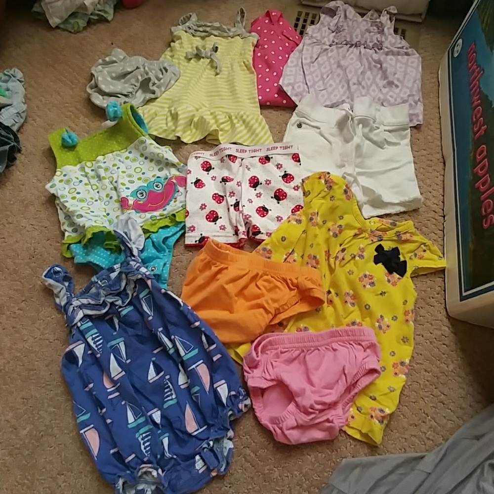 3-6mos girls lot