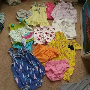 3-6mos girls lot