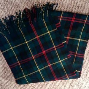 Plaid Wrap Scarf