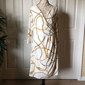 Ralph Lauren,NWT, Sz 18 Faux Wrap Dress, so HOT!!