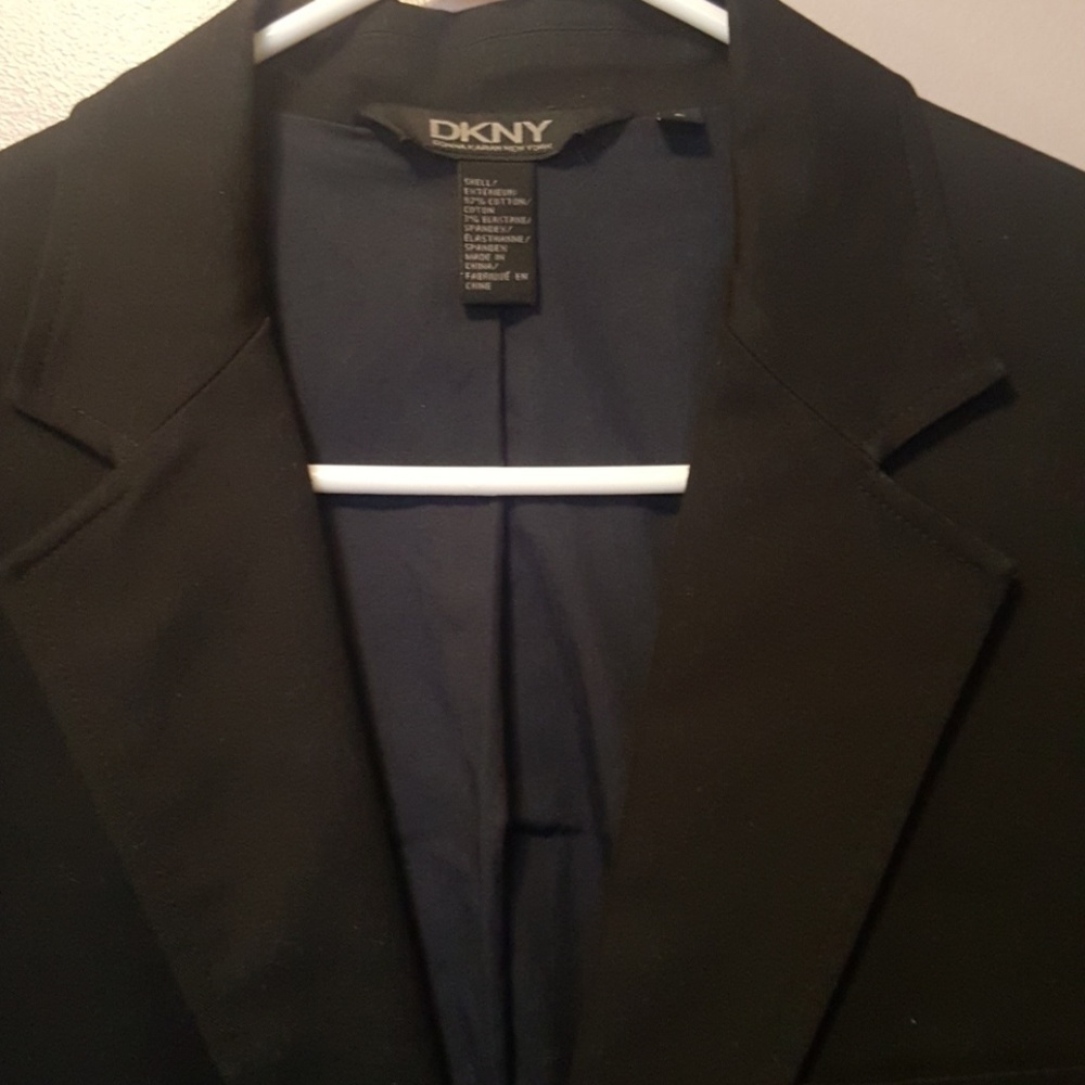 DKNY classic black sport jacket