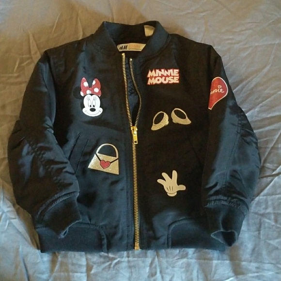 minnie mouse bomber jacket