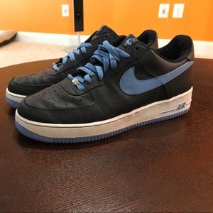 Nike AF1 low, Navy/Carolina Blue/White, sz 13