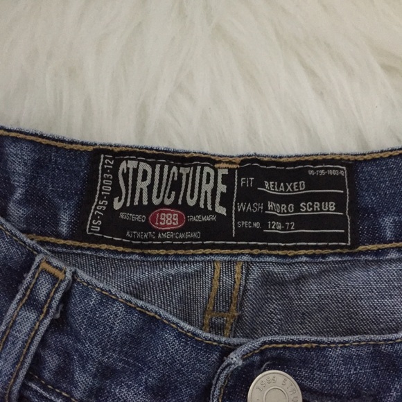 🔥SOLD🔥STRUCTURE Relaxed Fit Jeans - Picture 5 of 8