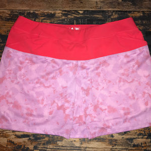 Adidas Pink Camo Tennis Skirt