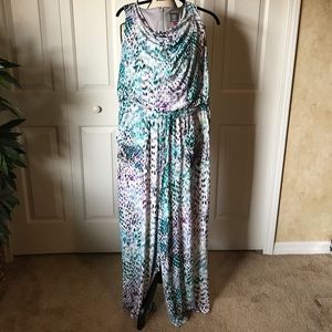 Vince Camuto, Sz 1X, Multi-snake Jumpsuit! EUC