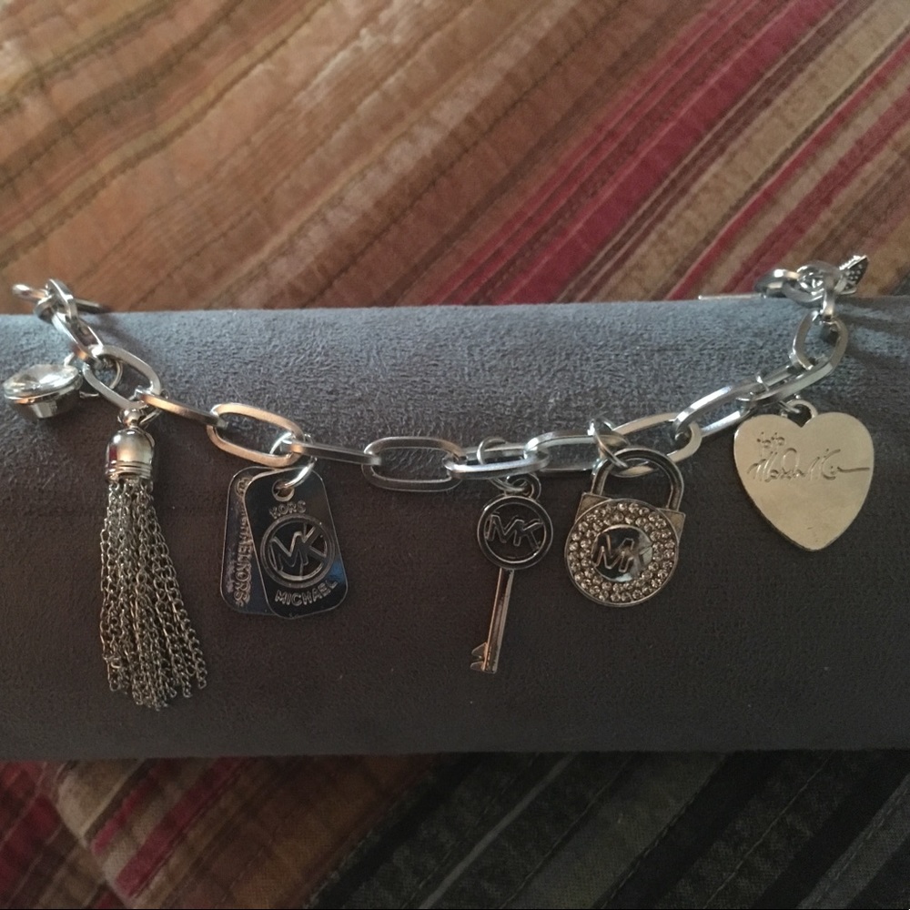 Mk charm bracelet
