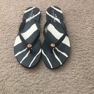 Coach flip flops