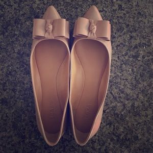 Jcrew bow flats