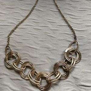 Gold Circle Necklace
