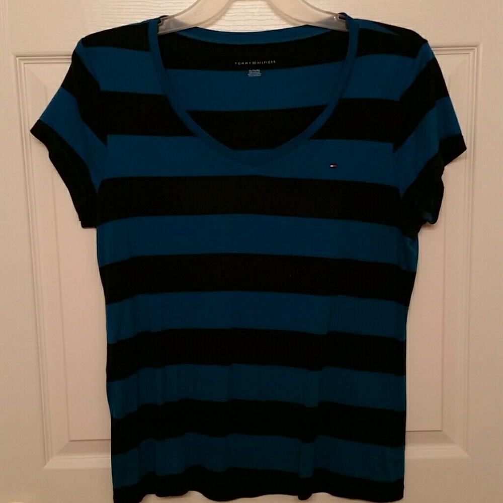 Cotton striped T-shirt