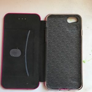 Hot pink phone case for iPhone 7