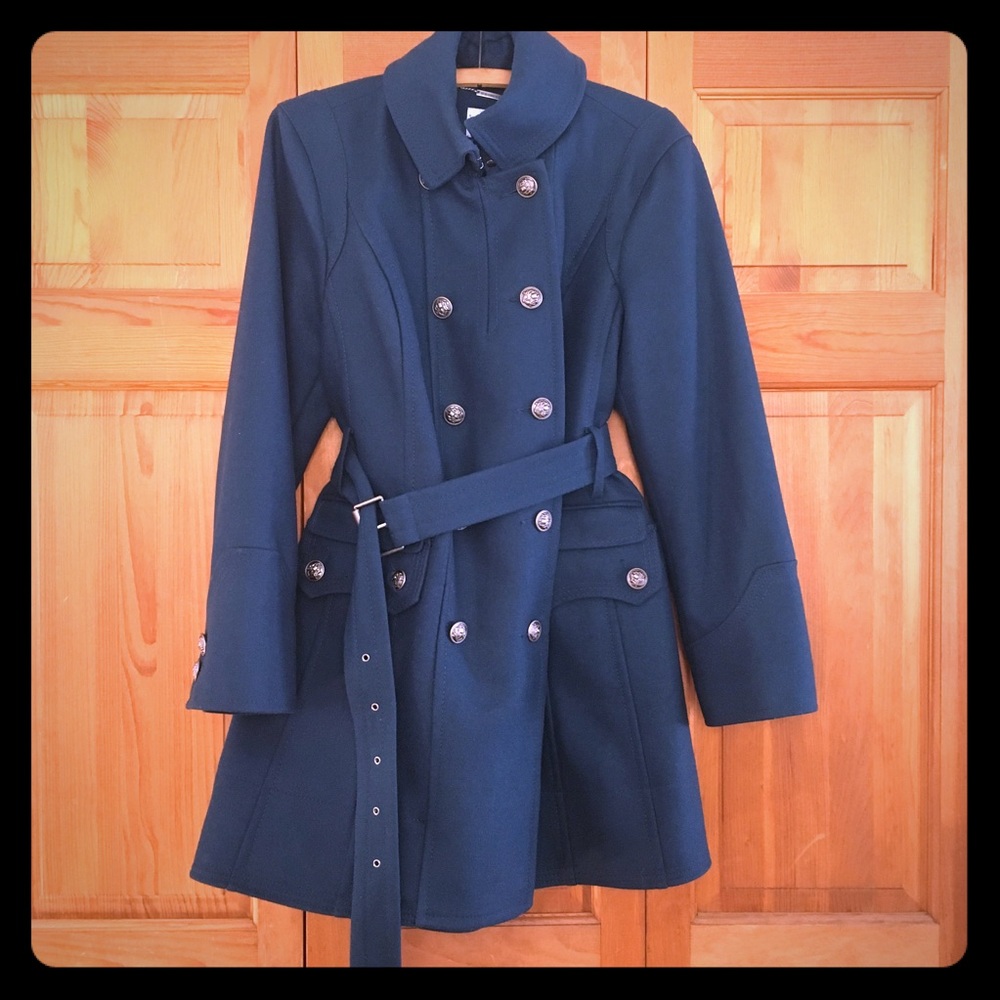 Wool Peacoat in Teal by Worthington - Rarely worn