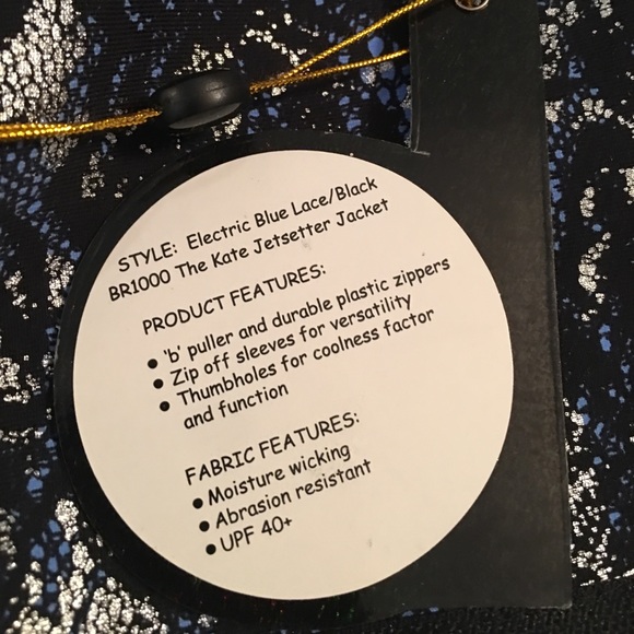 BodyRock Sport Jettsetter Jacket Med NWT - Picture 7 of 8