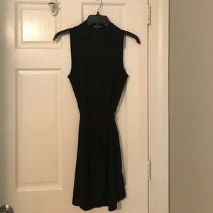 Black Button Up Dress
