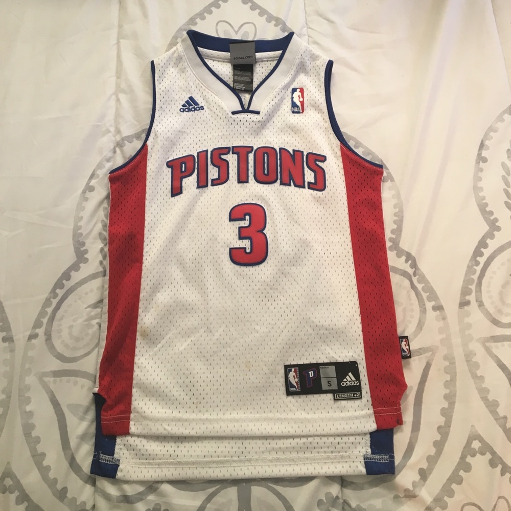 Detroit Pistons Child’s Small Stuckey Jersey
