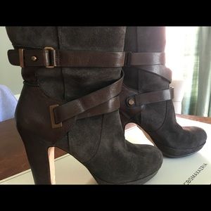 BCBGMAXAZRIA suede knee high boot