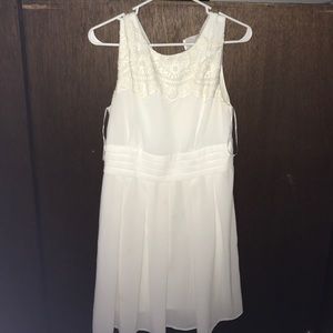 Beautiful white Esley brand dress from ModCloth