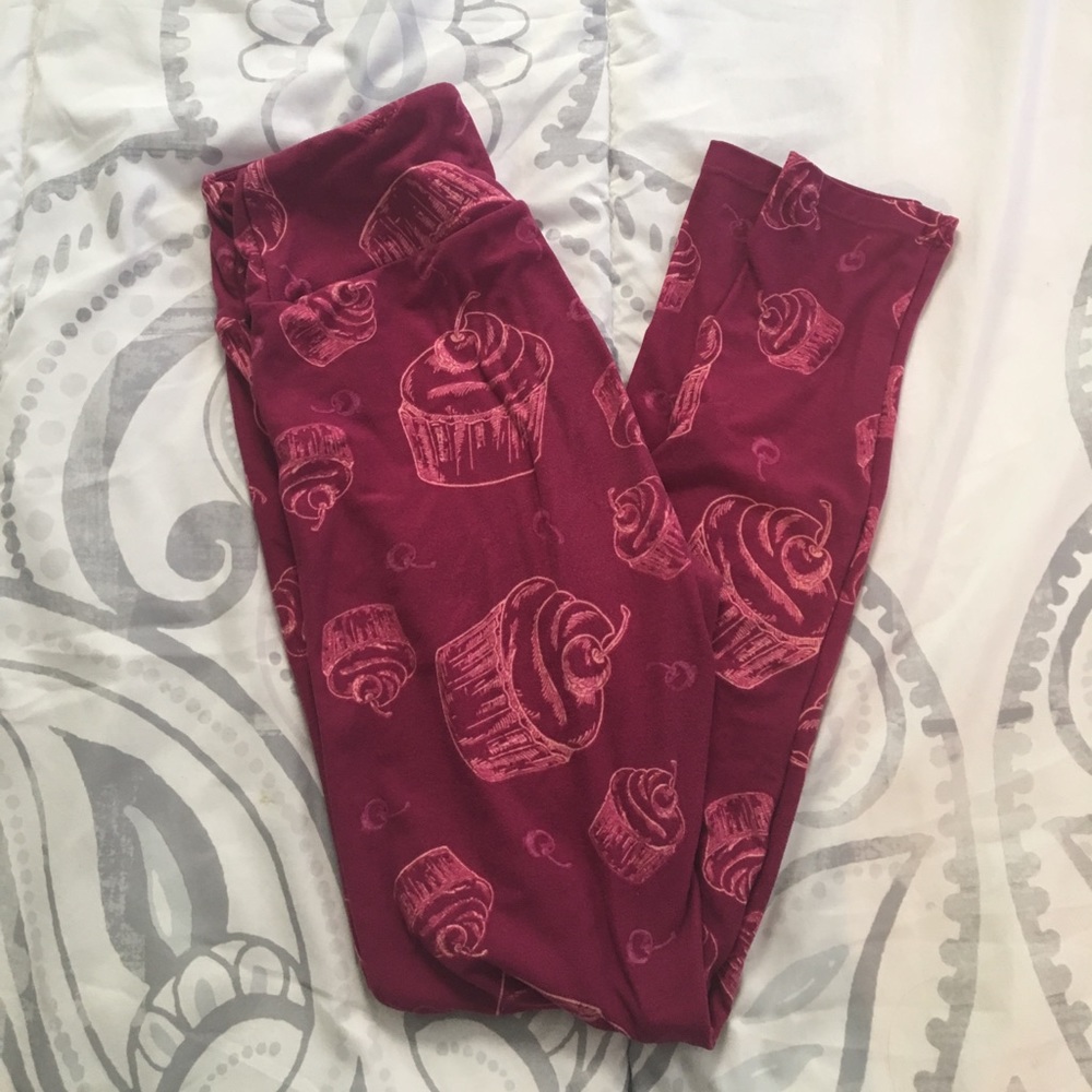 Lularoe Cupcake OS Leggings