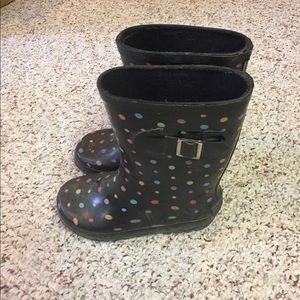 Little girl mud boots