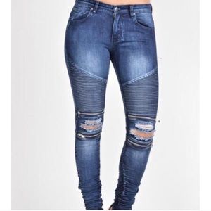 American Bazi Moto Jeans