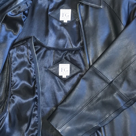 Field Gear Womens Leather Jacket M - Picture 4 of 8