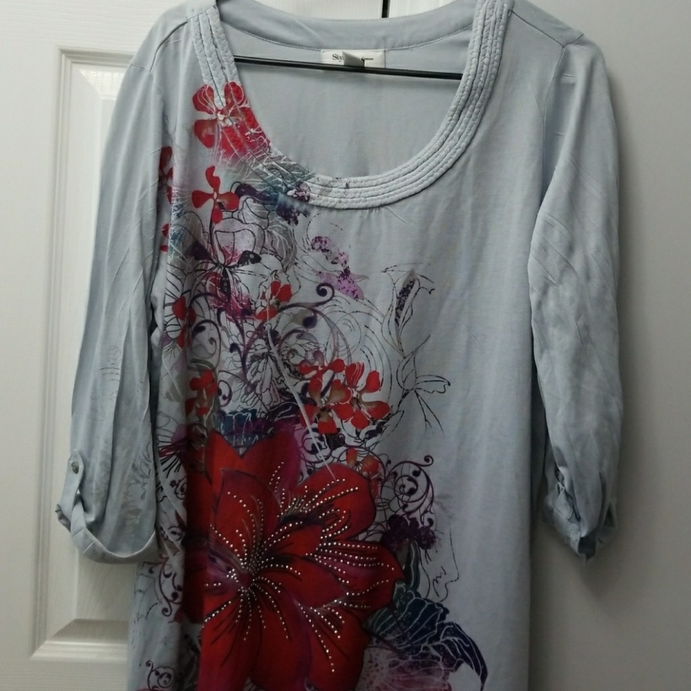 Flower tunic
