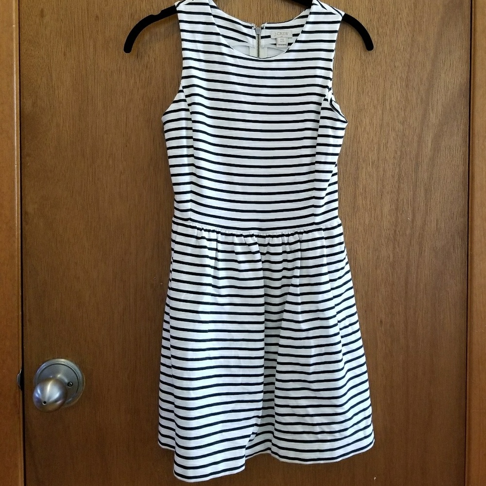J Crew Striped Dress XXSP