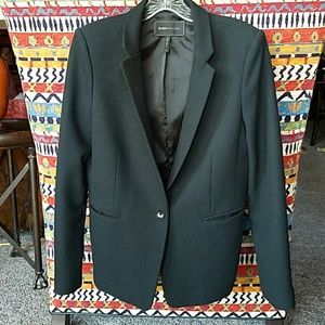 BCBG MaxAzria Black Sports Coat Jacket