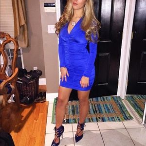 Blue Marciano dress