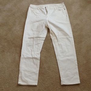 White jeans