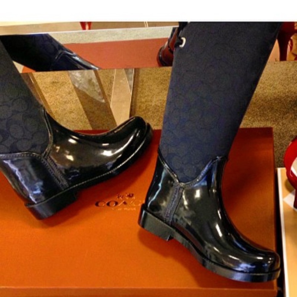 Coach rainboots