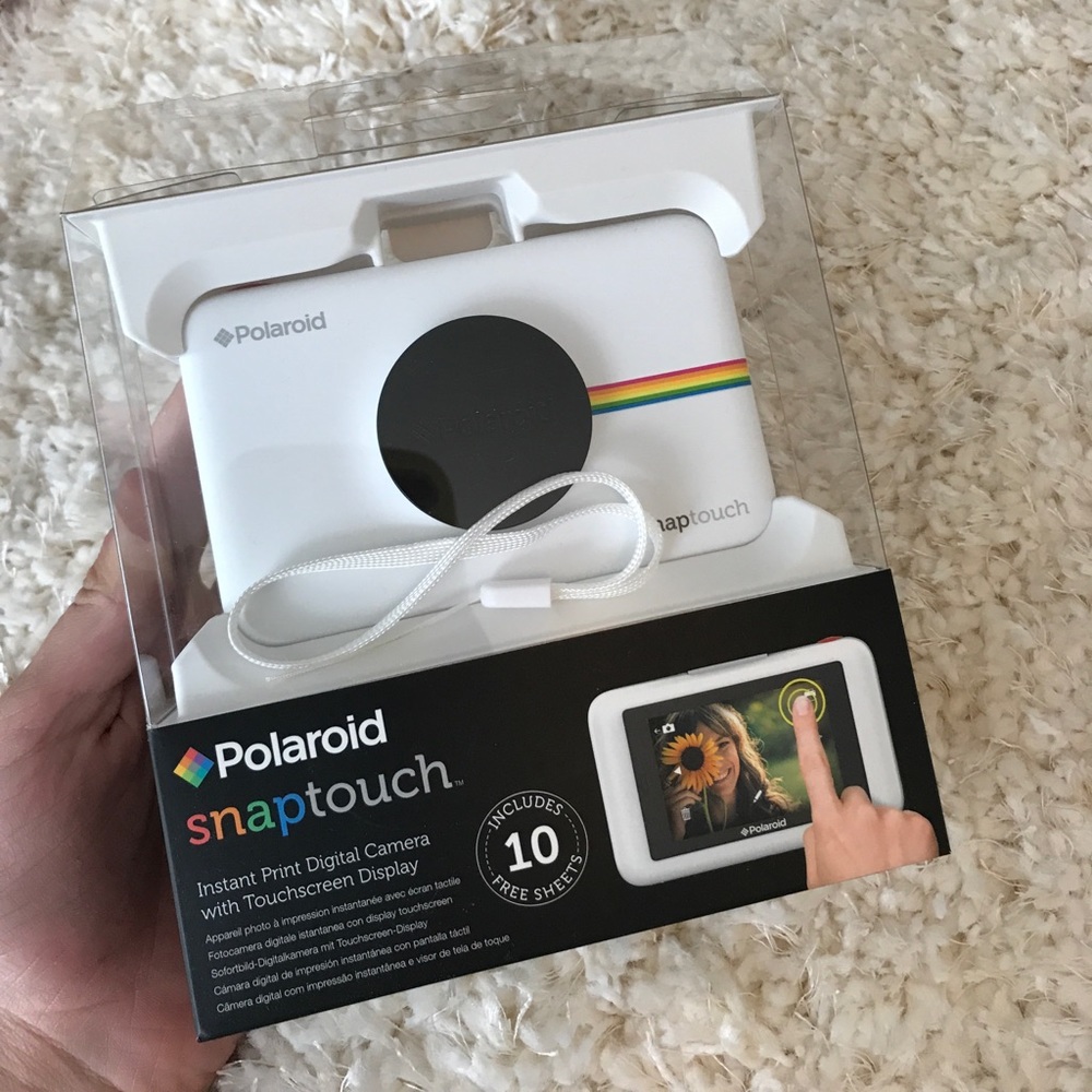 polaroid snaptouch instant print camera