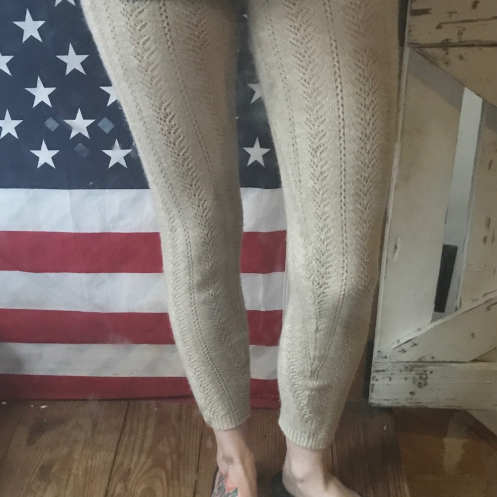 NWT BCBGMAXAZRIA knit leggings