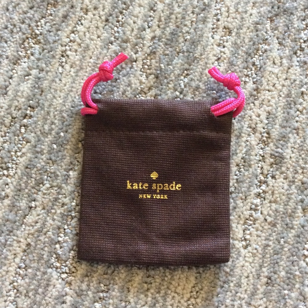 Kate spade jewelry dust bag